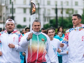 Vienna, Budapest welcome Flame of Peace of Minsk European Games
