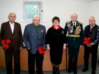 Встреча с ветеранами войны в Беларусбанке