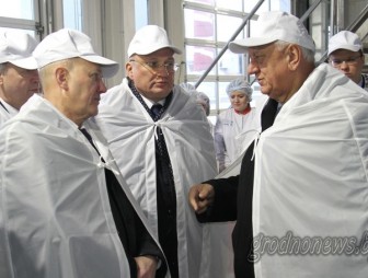 Председатель Совета Республики Национального собрания Республики Беларусь Михаил Мясникович посетил с рабочим визитом Гродненскую область