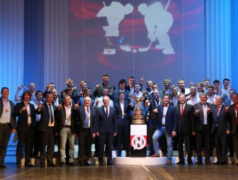 В Гродно чествовали хоккейный клуб «Неман»