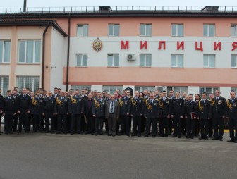 Милиционеры Мостовщины встретили свой профессиональный праздник