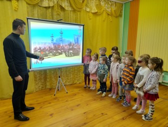 Интересные встречи в Лунненском детском саду