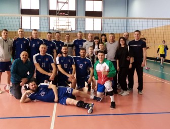 Мостовские волейболисты победили команду из Щучина