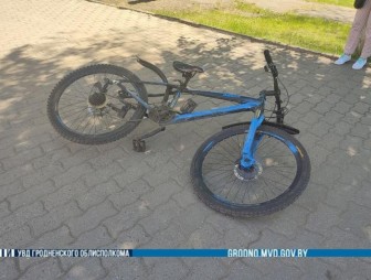 В Лидском районе несовершеннолетнего велосипедиста сбили на пешеходном переходе
