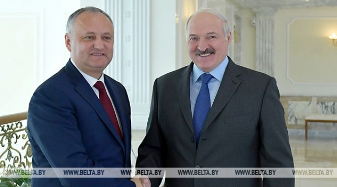 Александр Лукашенко обсудил с Игорем Додоном двустороннее сотрудничество и отношения с Украиной и Россией