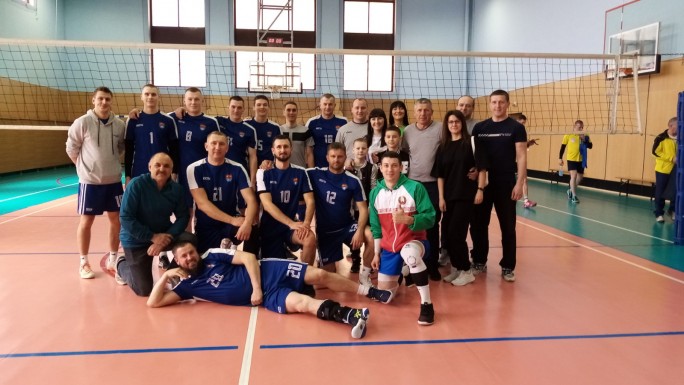 Мостовские волейболисты победили команду из Щучина