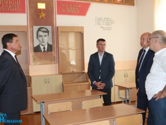 Мостовщину посетил глава администрации Черняховска Сергей Булычёв