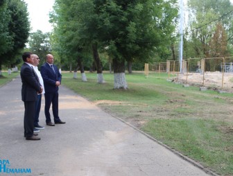 Мостовщину посетил глава администрации Черняховска Сергей Булычёв