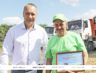 Награждение в Озёрках