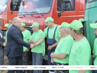 Награждение в Озёрках