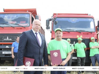 Награждение в Озёрках