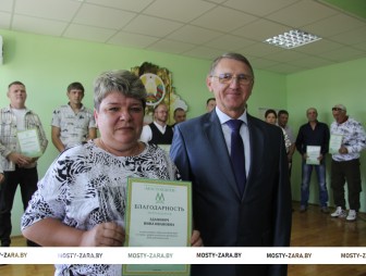 Коллектив ОАО «Мостовдрев» отметил свой профессиональный праздник