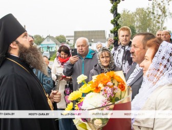 Освящение храма святой Софии в Мостах