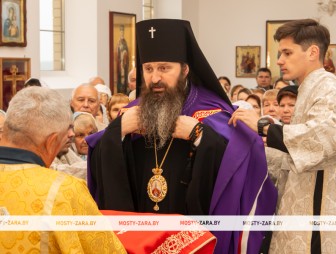 Освящение храма святой Софии в Мостах