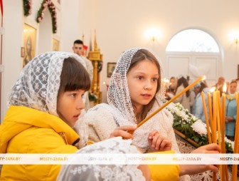 Освящение храма святой Софии в Мостах