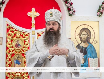 Освящение храма святой Софии в Мостах
