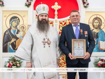 Освящение храма святой Софии в Мостах