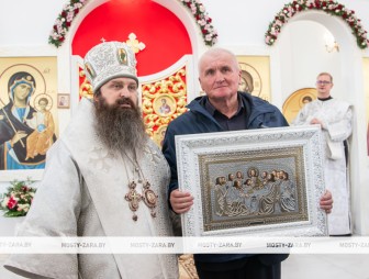 Освящение храма святой Софии в Мостах
