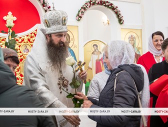 Освящение храма святой Софии в Мостах