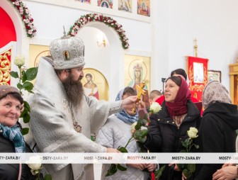 Освящение храма святой Софии в Мостах