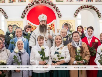 Освящение храма святой Софии в Мостах