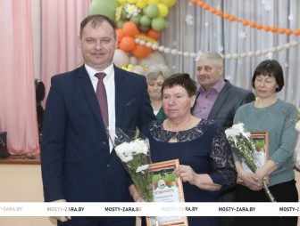 В ОАО «Черлёна» Мостовского района чествовали животноводов