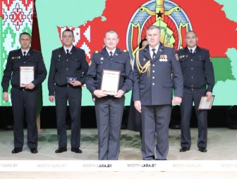 Торжественное мероприятие, посвящённое Дню милиции