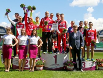 Второе общекомандное место заняла сборная Гродненской области на чемпионате страны по легкой атлетике