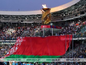 Церемония закрытия II Европейских игр стартовала на минском стадионе 'Динамо'