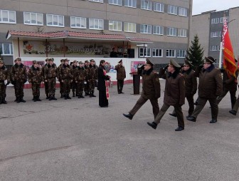В Гродненской области началась отправка в воинские части и подразделения нового пополнения