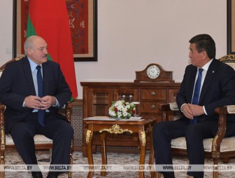 'Даже в мелочах готовы поддерживать' - Лукашенко подтверждает курс на развитие отношений с Кыргызстаном