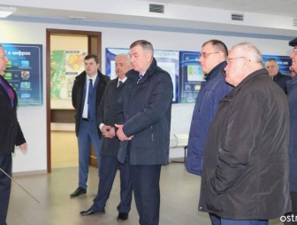 Заместитель премьер-министра Республики Беларусь Юрий Назаров познакомился с развитием инфраструктуры города энергетиков