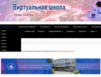 Уроки онлайн. Областной институт развития образования создал виртуальную школу