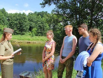 Чтобы не  омрачить отдых. Мобильная группа посетила водоёмы района