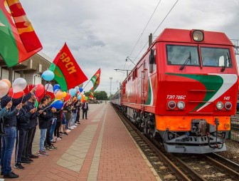 7 дней в пути и 9 городов. Участников молодежного поезда «#Беларусь. Моладзь. Натхненне» встретили в Гродно