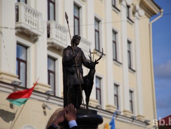 В Гродно открыли памятник святому Губерту