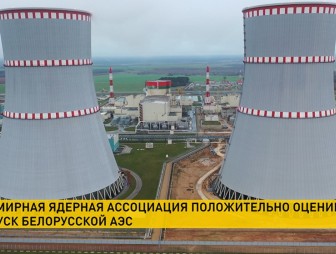 Всемирная ядерная ассоциация положительно оценивает запуск БелАЭС