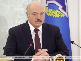 Александр Лукашенко принимает участие в онлайн-саммите ОДКБ