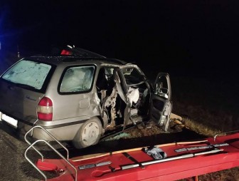 Подробности смертельного ДТП в Свислочском районе: работники МЧС спасли водителя и трех пассажиров