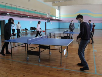Когда спорт – в приоритете. В спорткомплексе «Неман» прошли соревнования по настольному теннису среди юных мостовчан