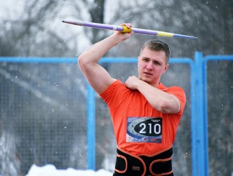 Уроженец Мостовщины Ян Халупа – чемпион Республики Беларусь по лёгкой атлетике
