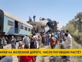 Подробности железнодорожной аварии в Египте: число жертв столкновения двух поездов растет