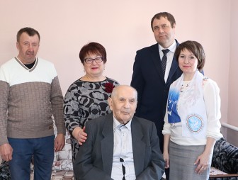 95-ая весна: юбилей отметил мостовчанин, ветеран Великой Отечественной войны Константин Кучун