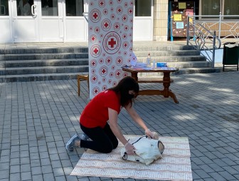 Представитель Белорусского Общества Красного Креста посетил Оздоровительный лагерь «Неманский»