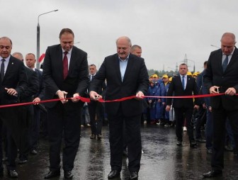 ФОТОФАКТ: Александр Лукашенко открыл Восточный мост в Гродно