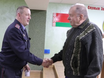 В Мостовском РОВД чествовали ветеранов органов внутренних дел