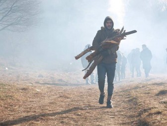 ФОТОФАКТ: Новая партия гуманитарной помощи поступила на белорусско-польскую границу