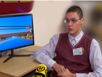 Андрей Солтан из Гудевич разработал модель Дворца Независимости в компьютерной игре Minecraft