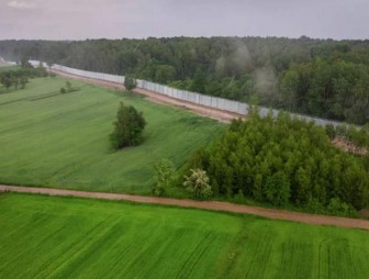 В Польше завершили строительство стены на границе с Беларусью