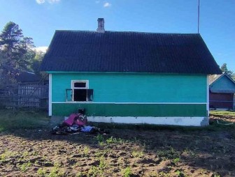В Мостовском районе горел частный дом, пострадал хозяин